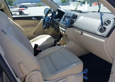 2013 Volkswagen Tiguan Se from USA, damaged, VIN WVGBV7AX3DW010678